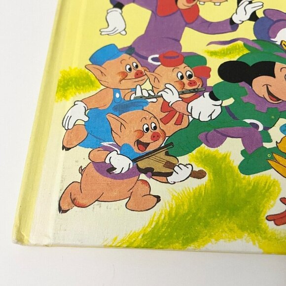 Vtg 1978 Disney Henny Penny and the Big Bad Wolf Wonderful World of Reading - Picture 2 of 16